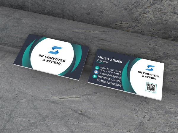 Shop Business Card Desing Ai File গ্রাফিক্স ডিজাইন ফাইল
