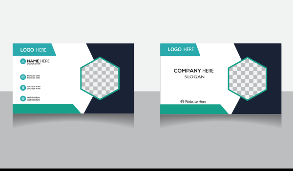 Company business card Design গ্রাফিক্স ডিজাইন ফাইল