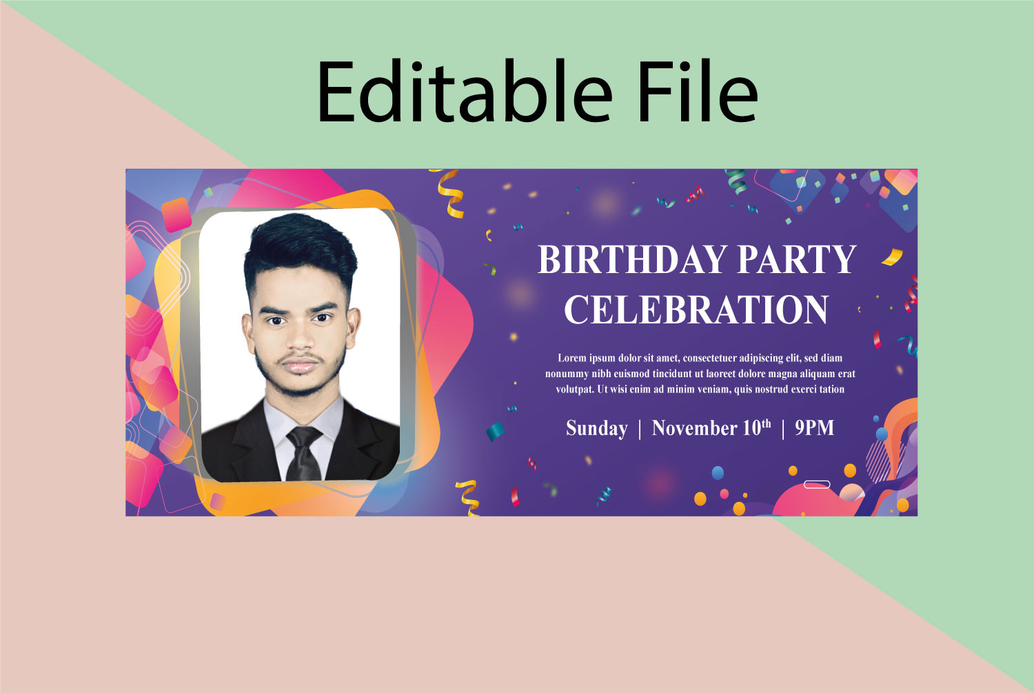 Birthay Mug Design || জন্মদিন মগ ডিজাইন