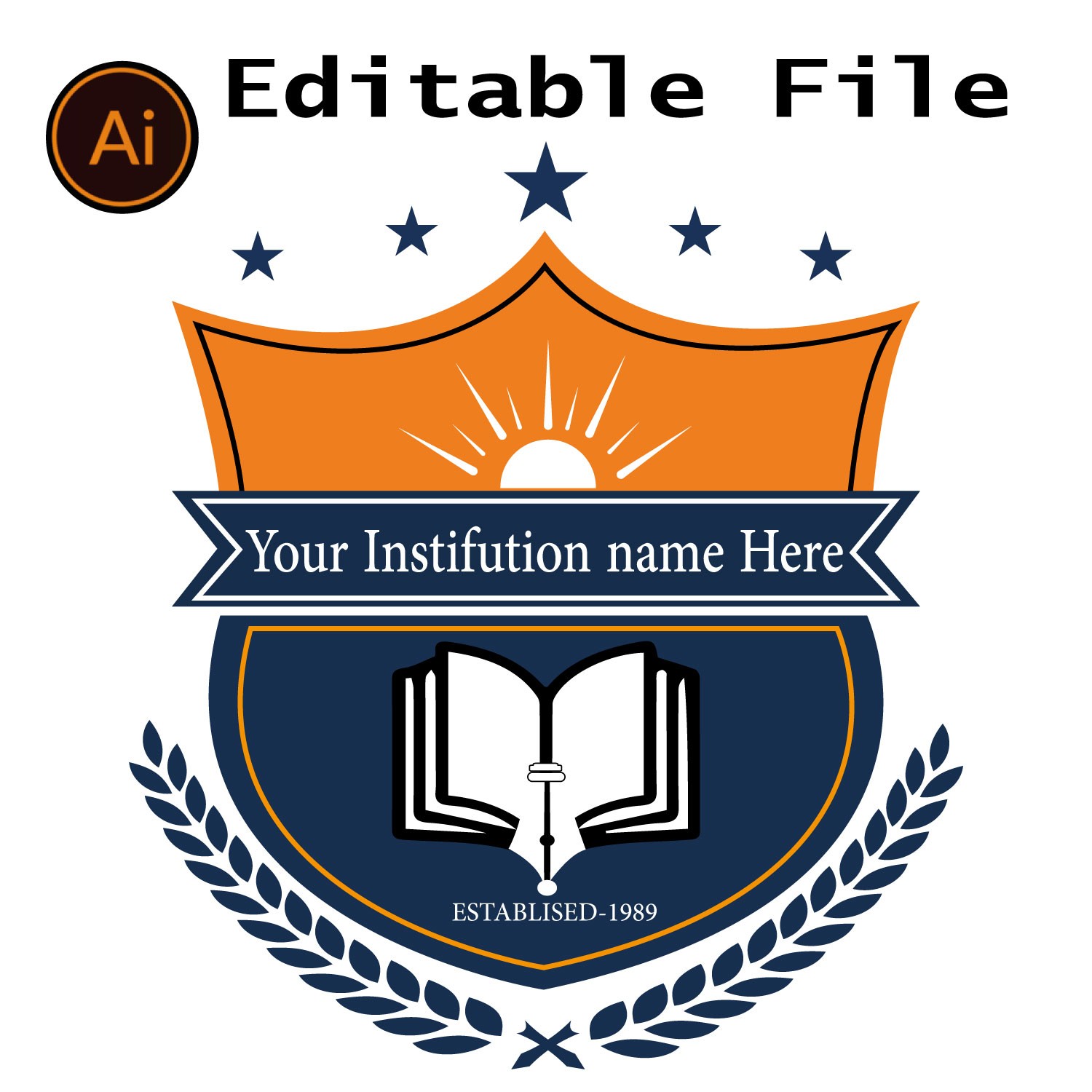 School Logo Design