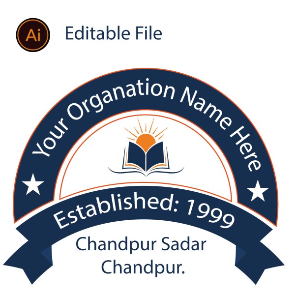 organization logo design || প্রতিষ্ঠানের লোগো ডিজাইন গ্রাফিক্স ডিজাইন ফাইল