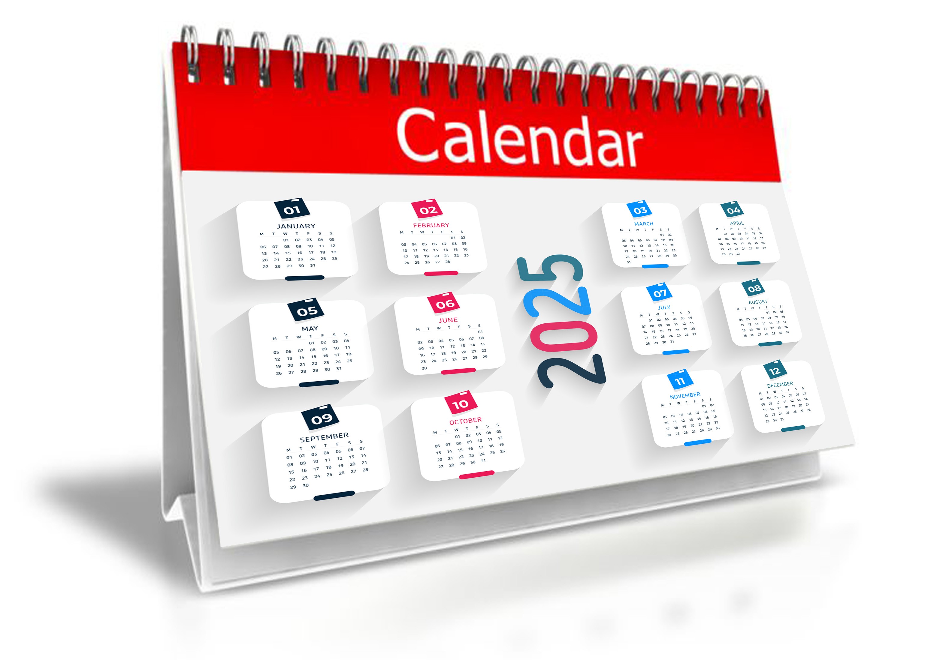 টেবিল ক্যালেন্ডার ২০২৫ Desk Calender-2025