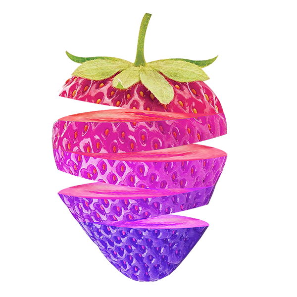 Strawberry Sliced - Image Manipulation গ্রাফিক্স ডিজাইন ফাইল