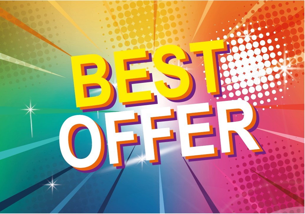 Best Offer Vector Font