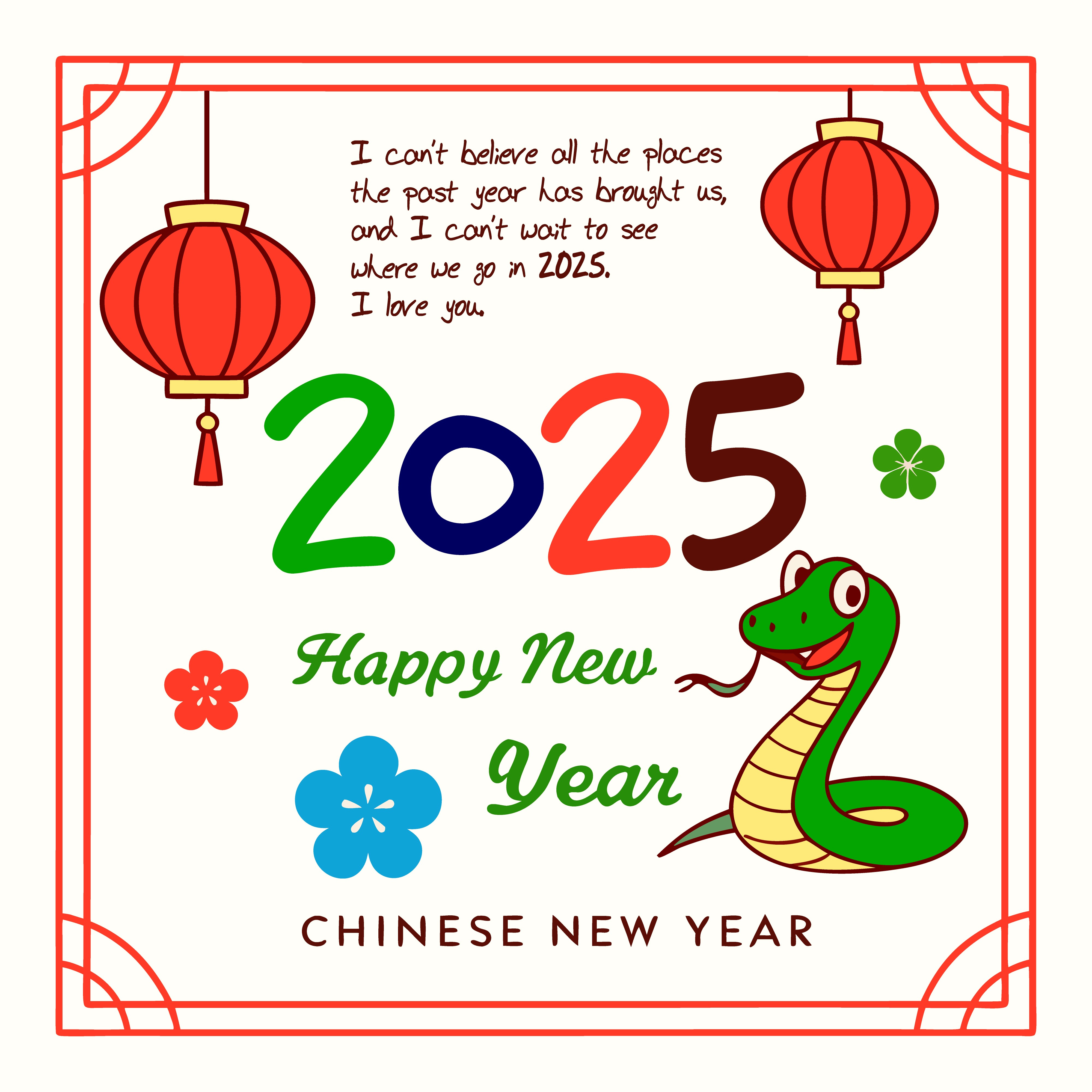 Happy new year vector template background illustration