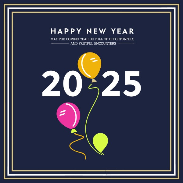 Happy new year vector template background illustration গ্রাফিক্স ডিজাইন ফাইল