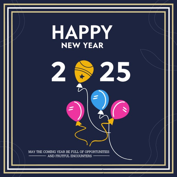 Happy new year vector template background illustration গ্রাফিক্স ডিজাইন ফাইল