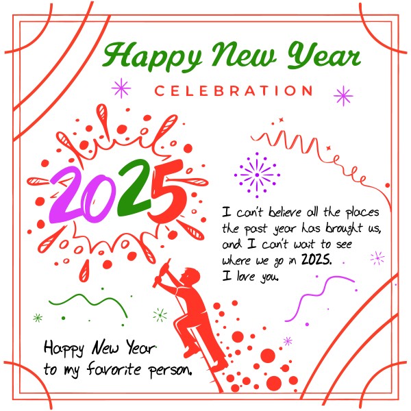 Happy new year vector template background illustration গ্রাফিক্স ডিজাইন ফাইল