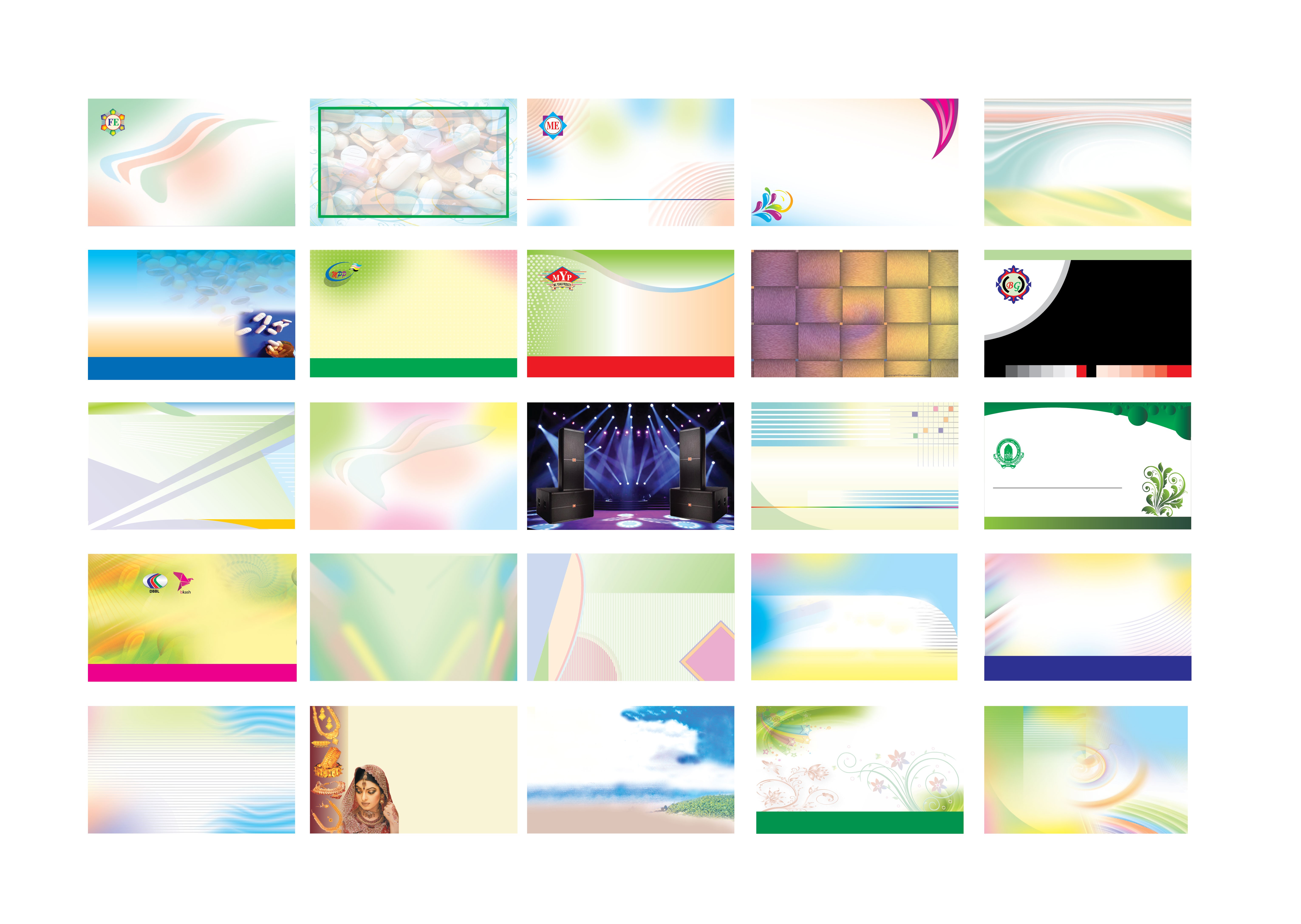 Visiting Card Background Design