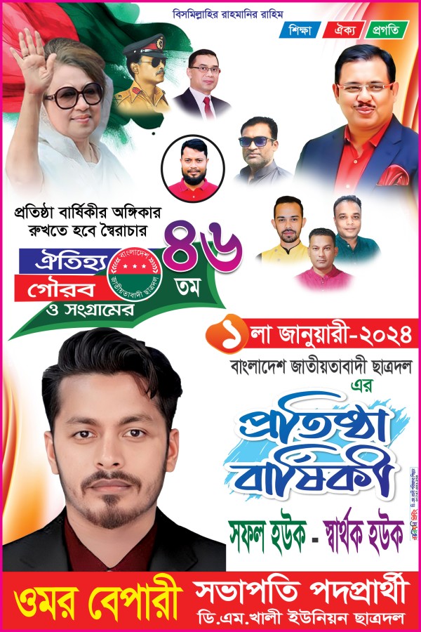 ছাত্রদল প্রতিষ্ঠাবার্ষিকী Satrodol Protista Barshik গ্রাফিক্স ডিজাইন ফাইল