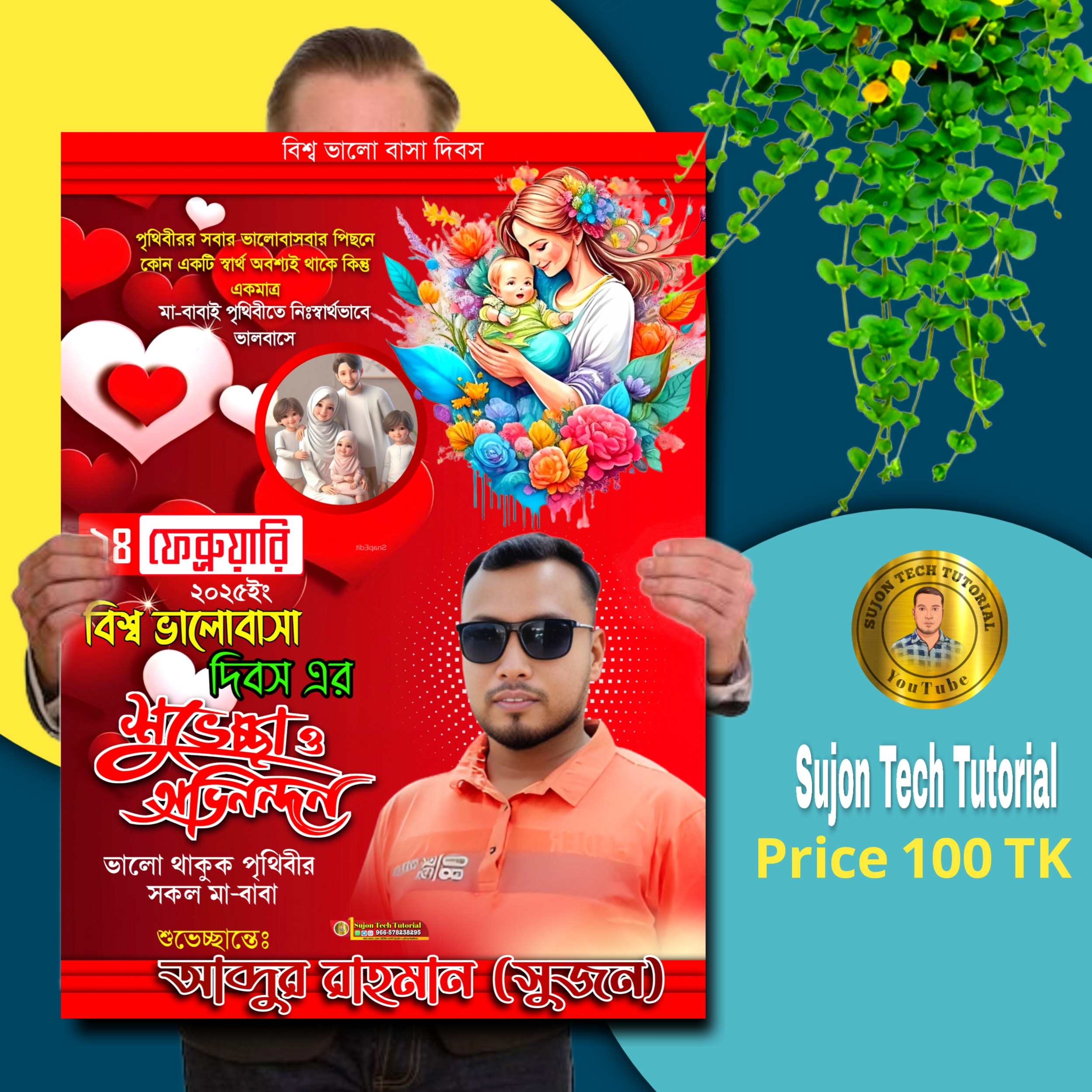 14 Feburuary/Valentine's Day Poster Design