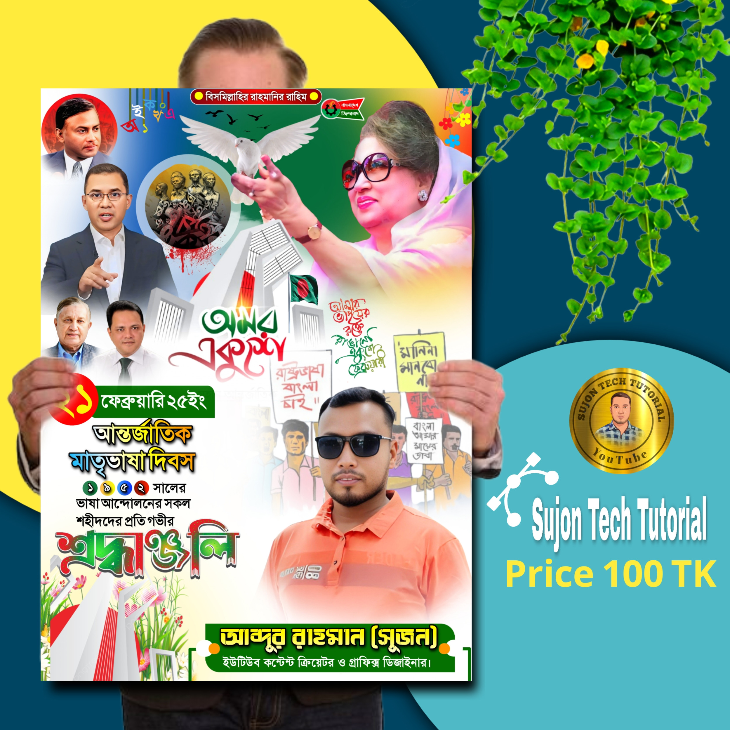 একুশে ফেব্রুয়ারি বিএনপি'র পোস্টার ডিজাইন 2025.plp