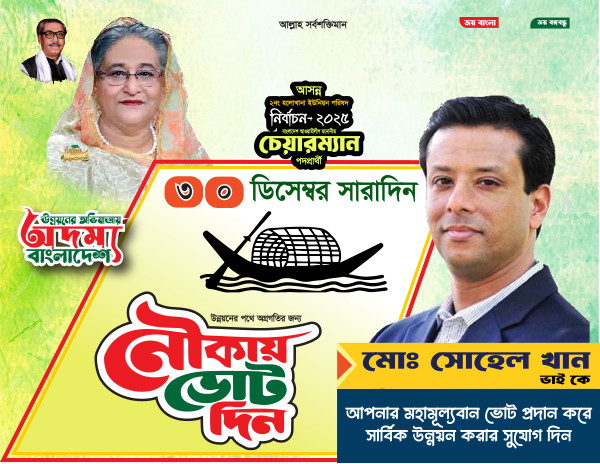 চেয়ারম্যান পদপ্রার্থী নির্বাচনী ব্যানার ডিজাইন গ্রাফিক্স ডিজাইন ফাইল