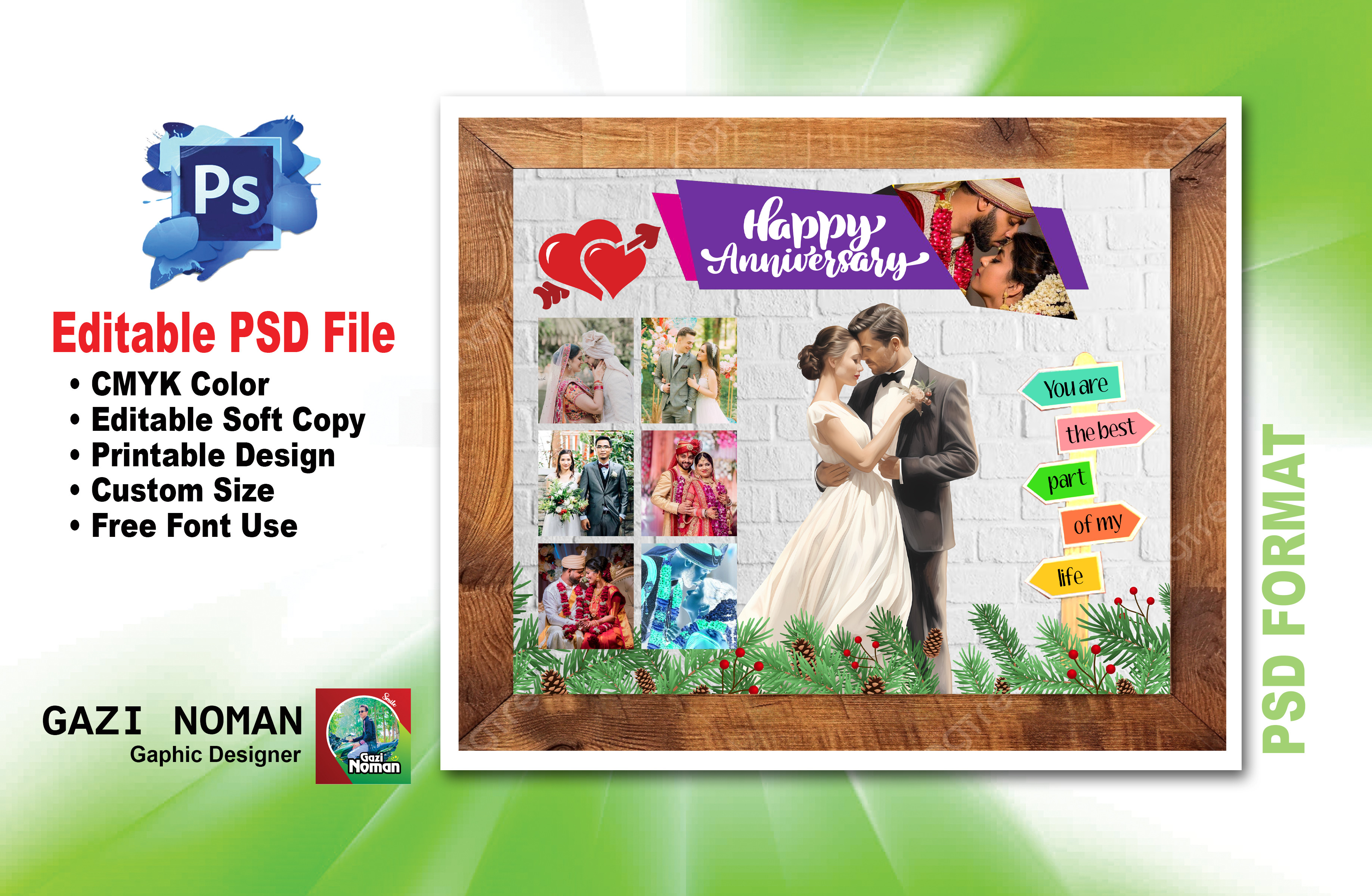 Marriage Anniversary Wishes Card