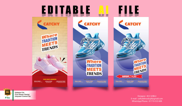 Sports Shoes X Drppdown Bannar Design গ্রাফিক্স ডিজাইন ফাইল