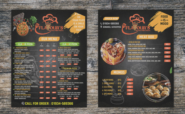 Pizza Manu Design গ্রাফিক্স ডিজাইন ফাইল