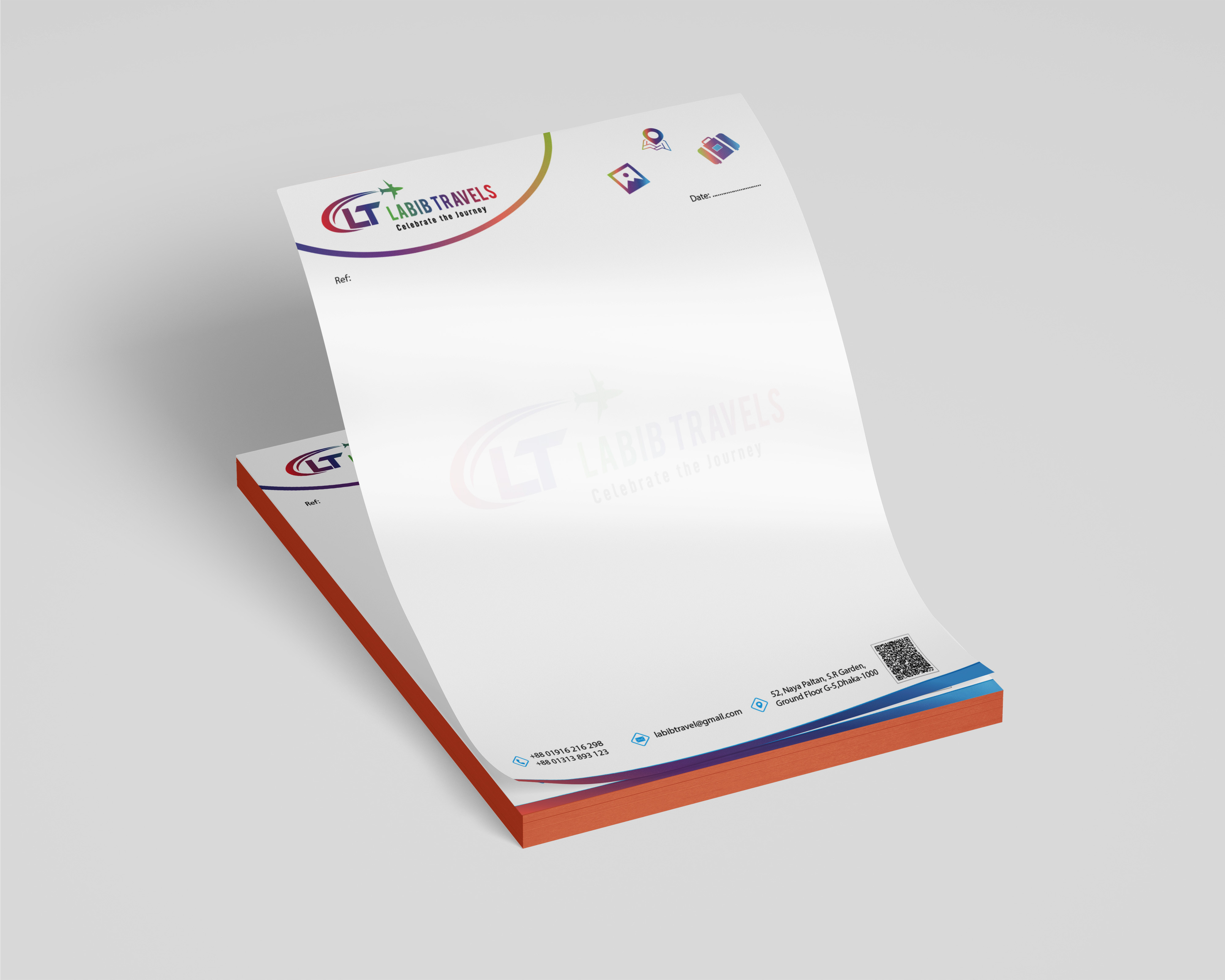 Travel Agency Pad Design