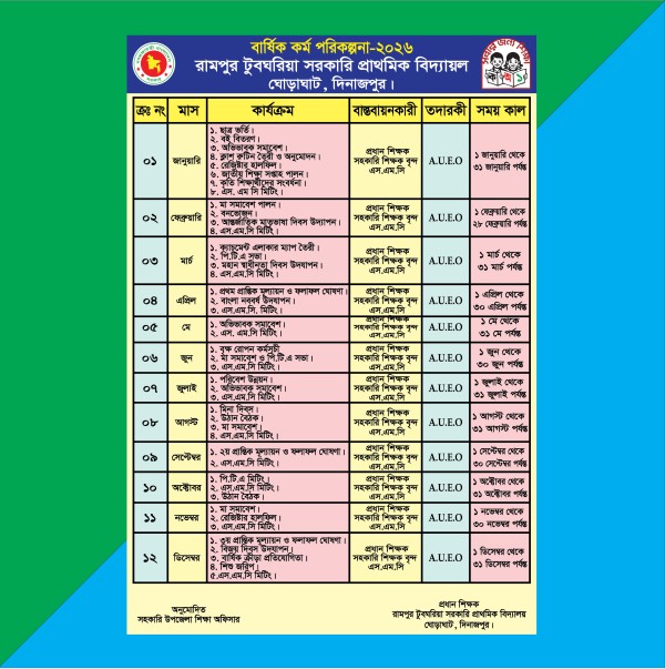 বার্ষিক কর্ম পরিকল্পনা-2026 গ্রাফিক্স ডিজাইন ফাইল