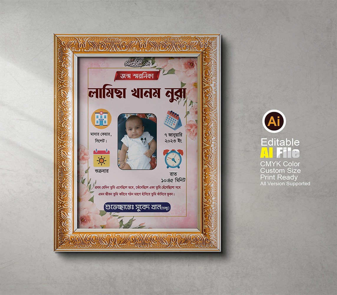 soronika design জন্ম স্বরনিকা ডিজাইন