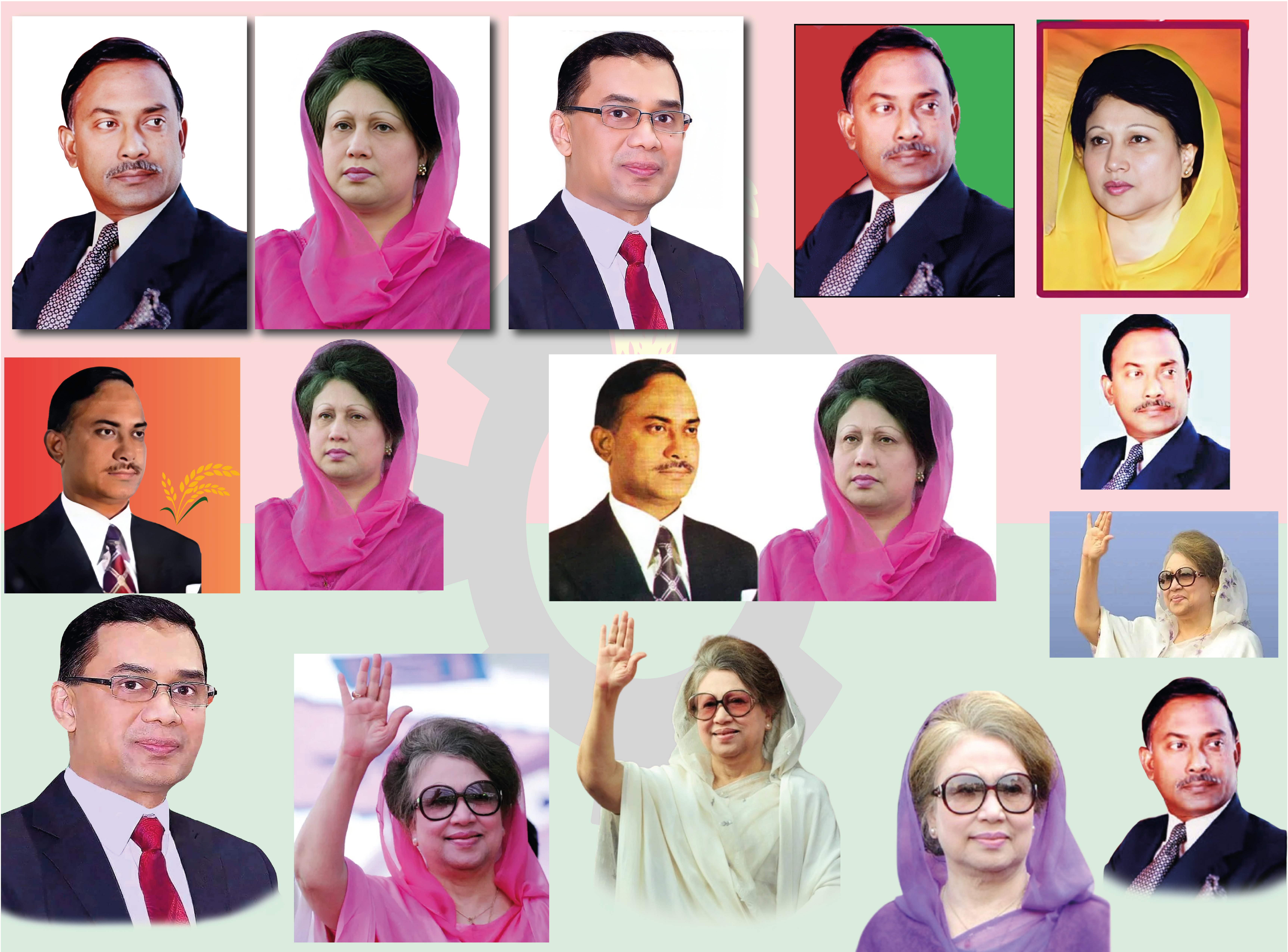 জিয়া পরিবারের ছবি