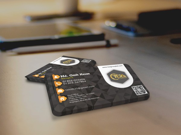 Visiting Card Design. গ্রাফিক্স ডিজাইন ফাইল