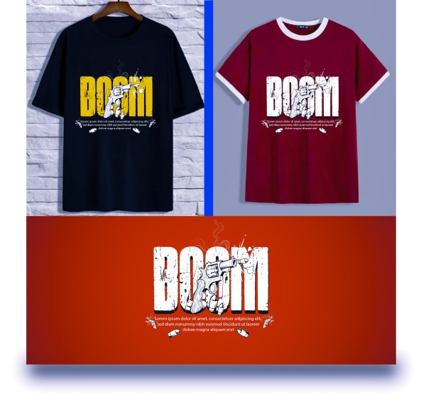 টি-শার্ট ডিজাইন গ্রাফিক্স ডিজাইন ফাইল