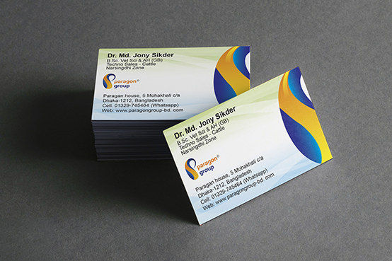 visiting card design