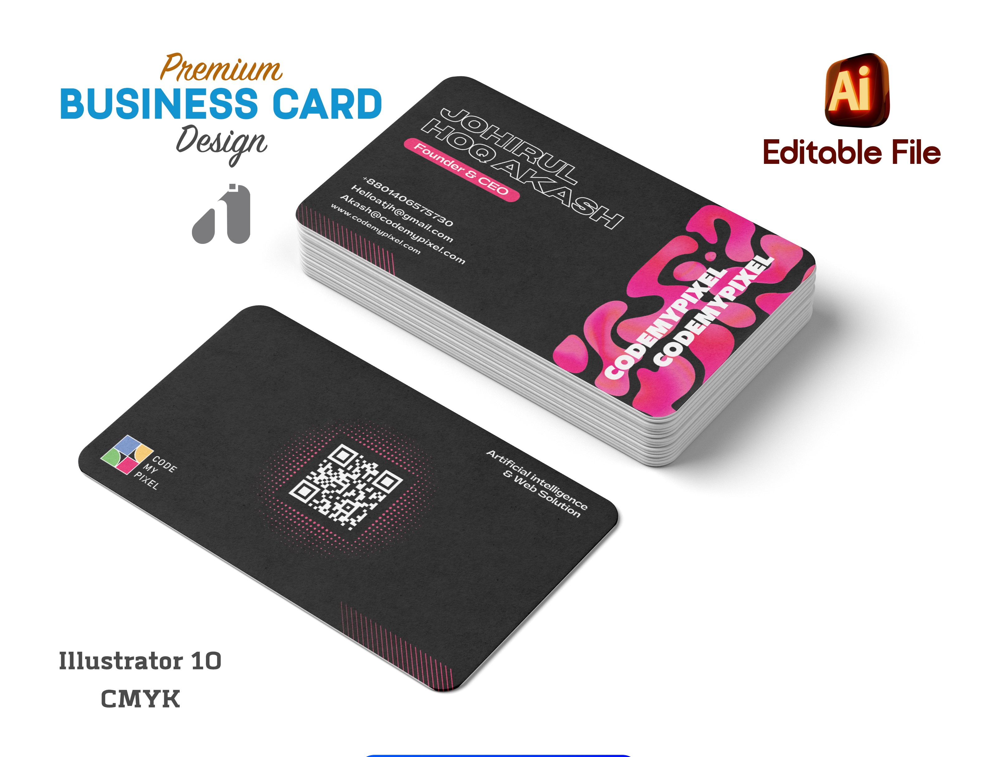 Minimal Business Card Design