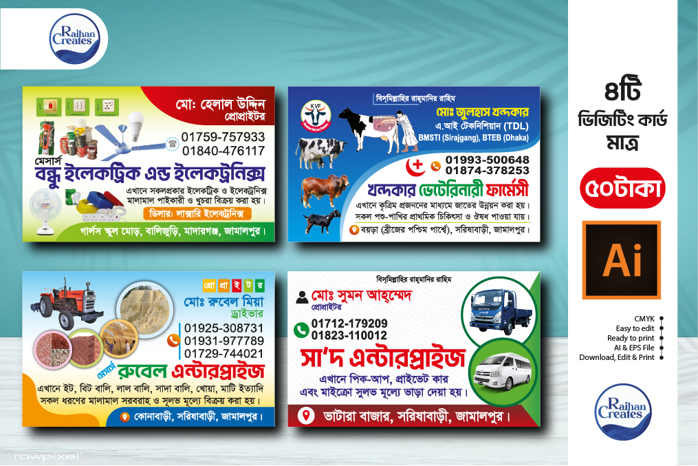 ভিজিটিং কার্ড