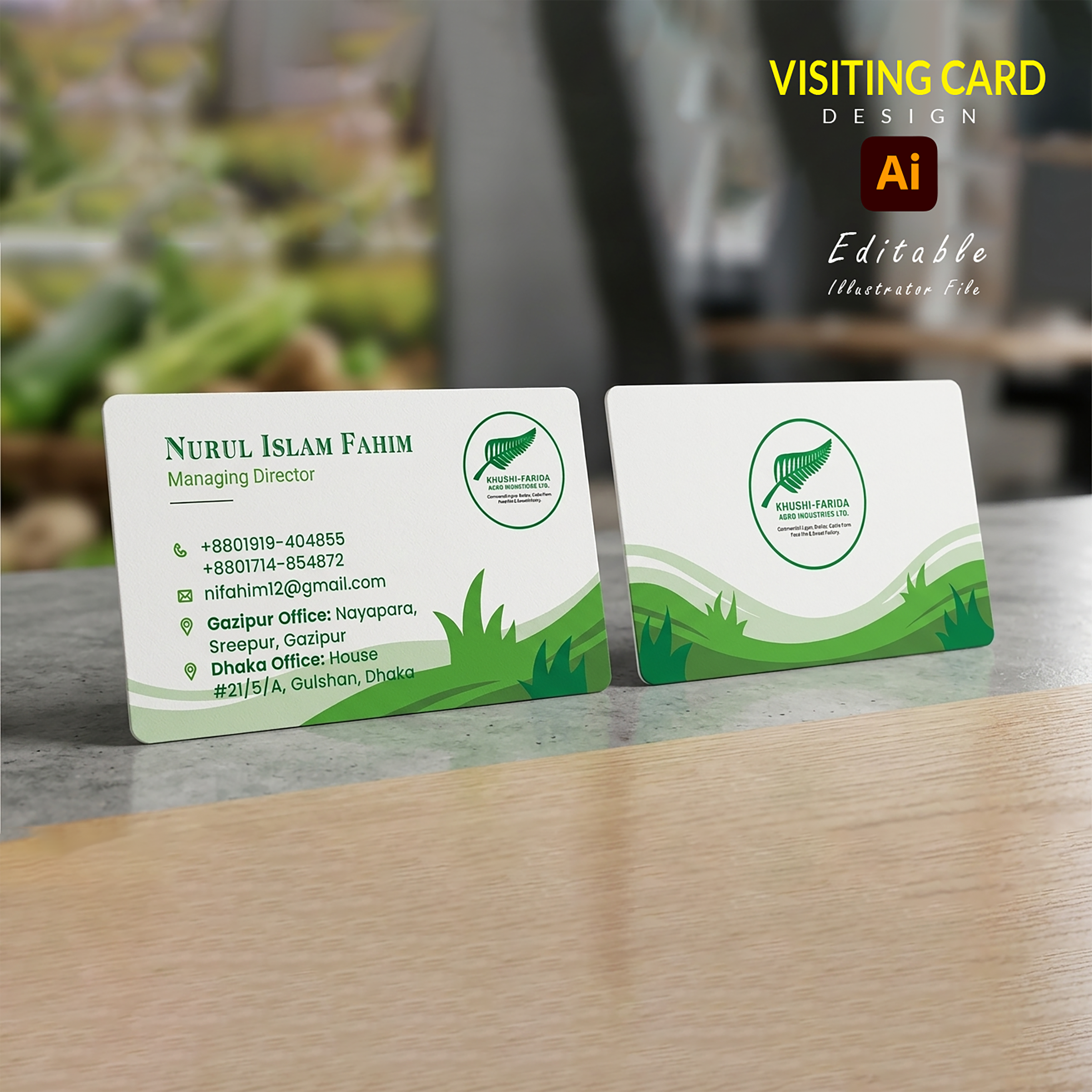 Agro Visiting Card