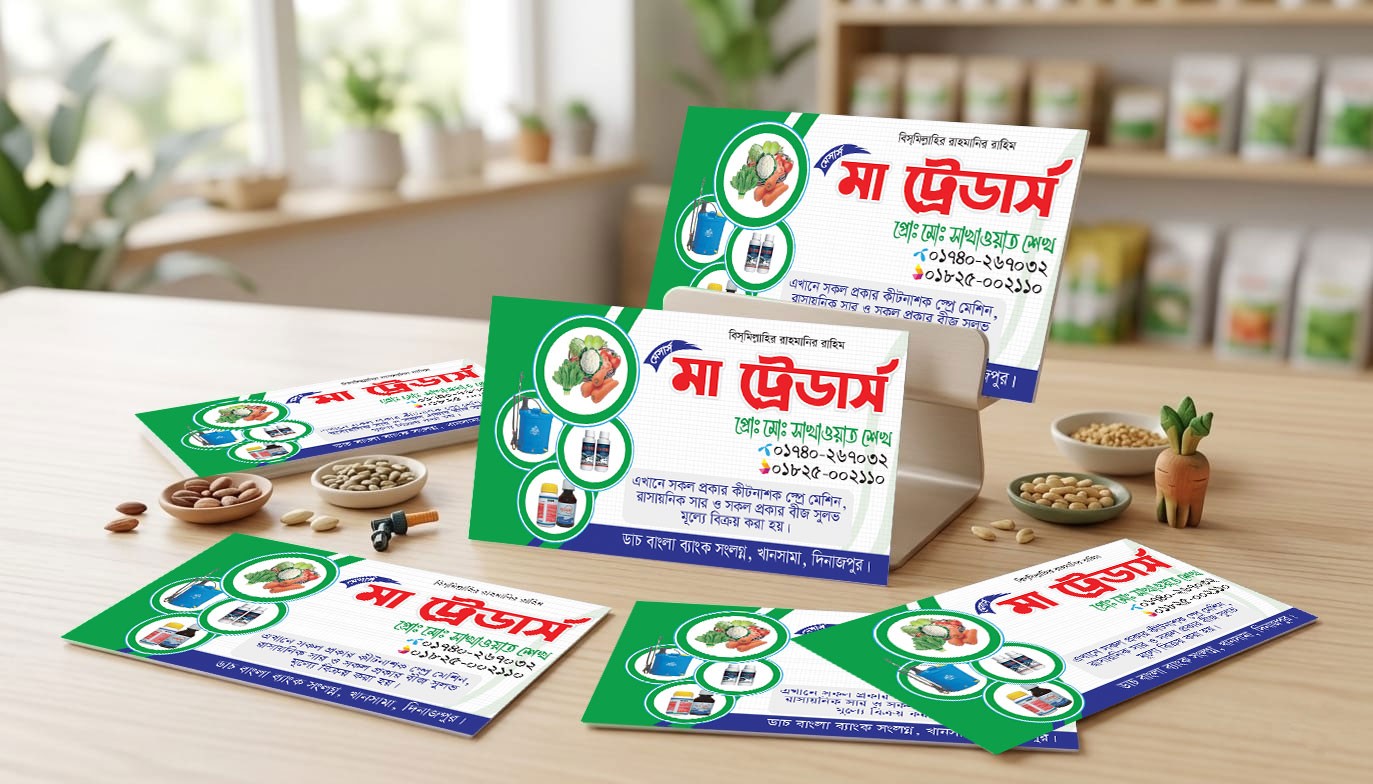Tredars Visiting Card ট্রেডার্স ভিজিটিং কার্ড