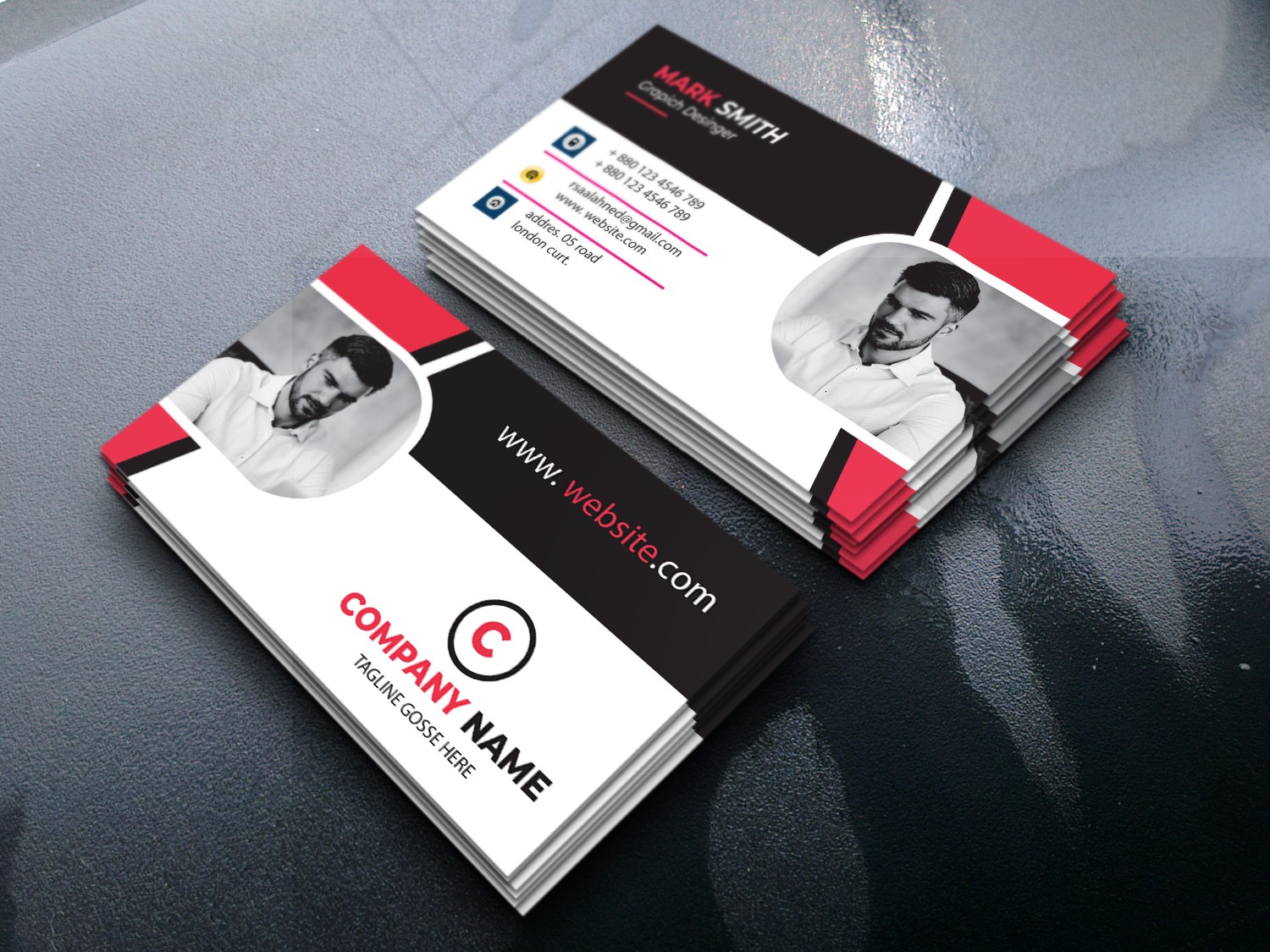 ভিজিটিং কার্ড ডিজাইন। business card design