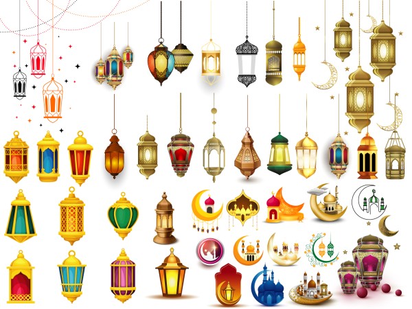 Islamic Lamp Design Vector । ইসলামিক ডিজাইন গ্রাফিক্স ডিজাইন ফাইল
