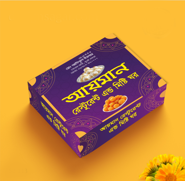 Sweet Box Desing/মিষ্টি বক্স ডিজাইন গ্রাফিক্স ডিজাইন ফাইল