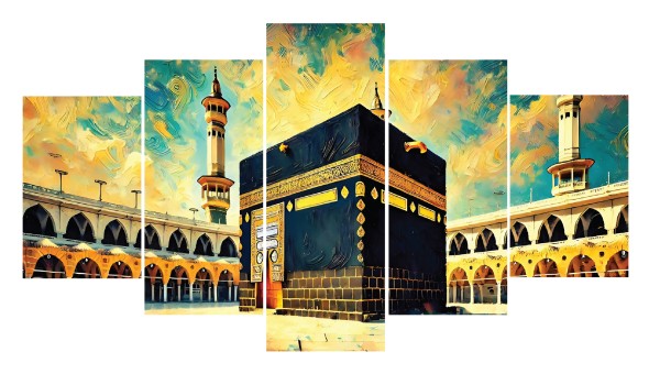 Islamic Wall Canvas Design File গ্রাফিক্স ডিজাইন ফাইল