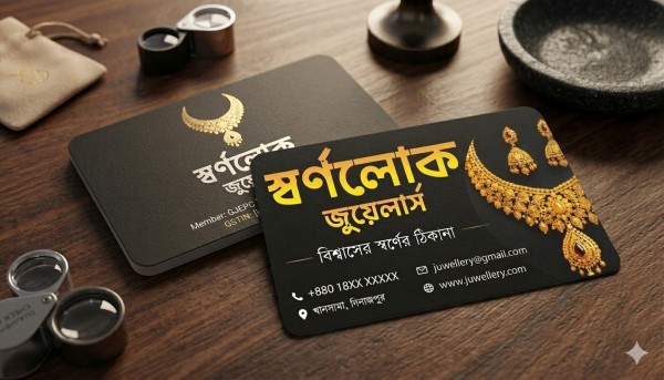 স্বর্ণলোক জুয়েলার্স - খাঁটি স্বর্ণ ও ডায়মন্ড অলংকার গ্রাফিক্স ডিজাইন ফাইল