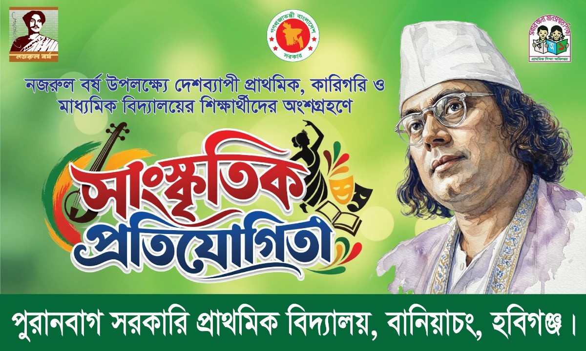 নজরুল বর্ষ ব্যানার || Nazrul Borso Banner