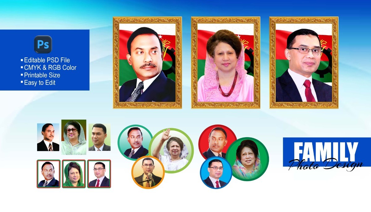 BNP Official Family Photo