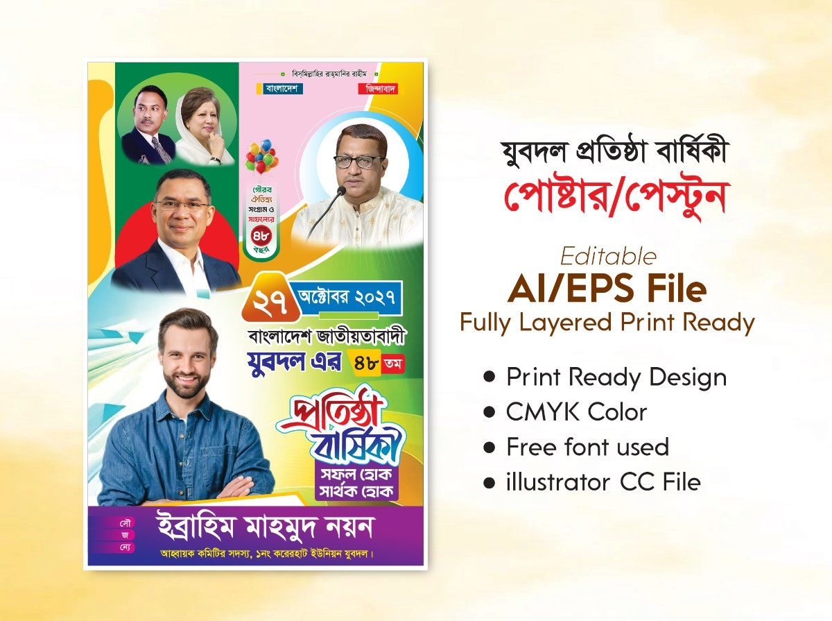 Jubodol Protistha Barshiki - যুবদল প্রতিষ্ঠা বার্ষিকী